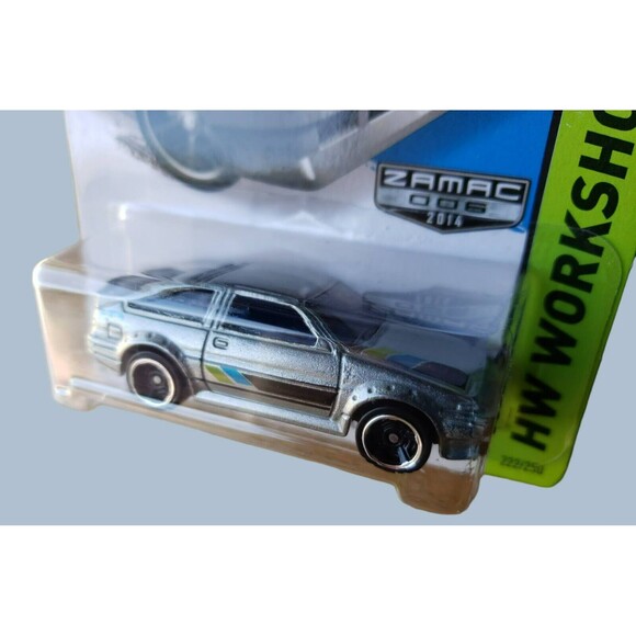 2014 Hot Wheels TOYOTA AE-86 COROLLA Silver ZAMAC 006 2014 HW Workshop #222 1:64 - Picture 11 of 14